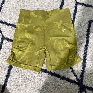 Olive Green Gymshark Shorts